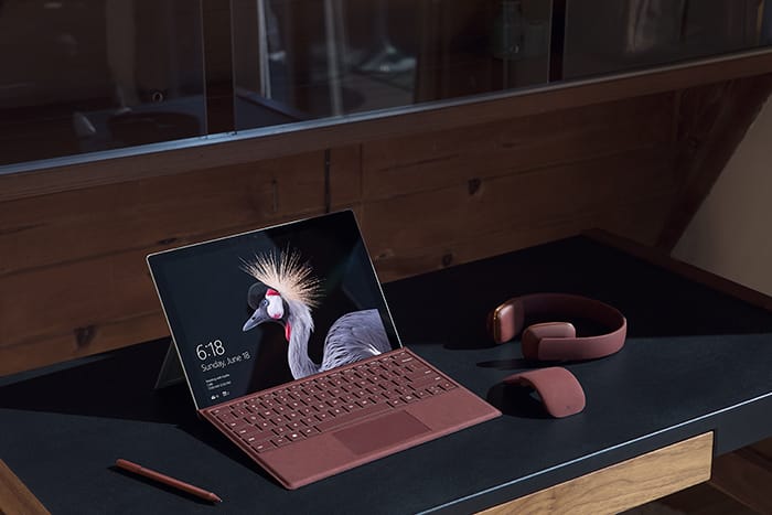 Alcantara & Microsoft, A new touch of style