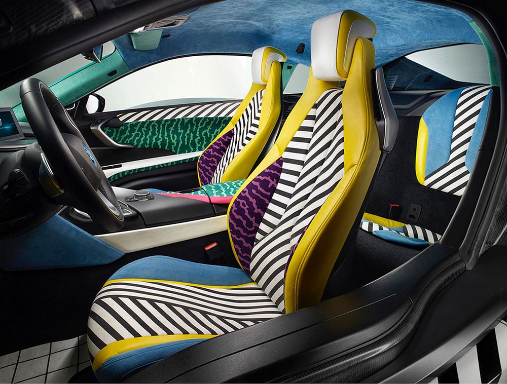 Alcantara Interni BMW 1000