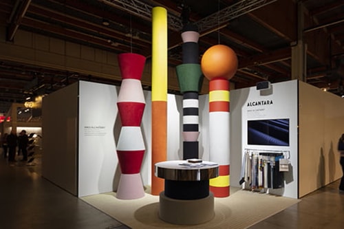 Alcantara with ADEA at the Stockholm Furniture & Light Fair