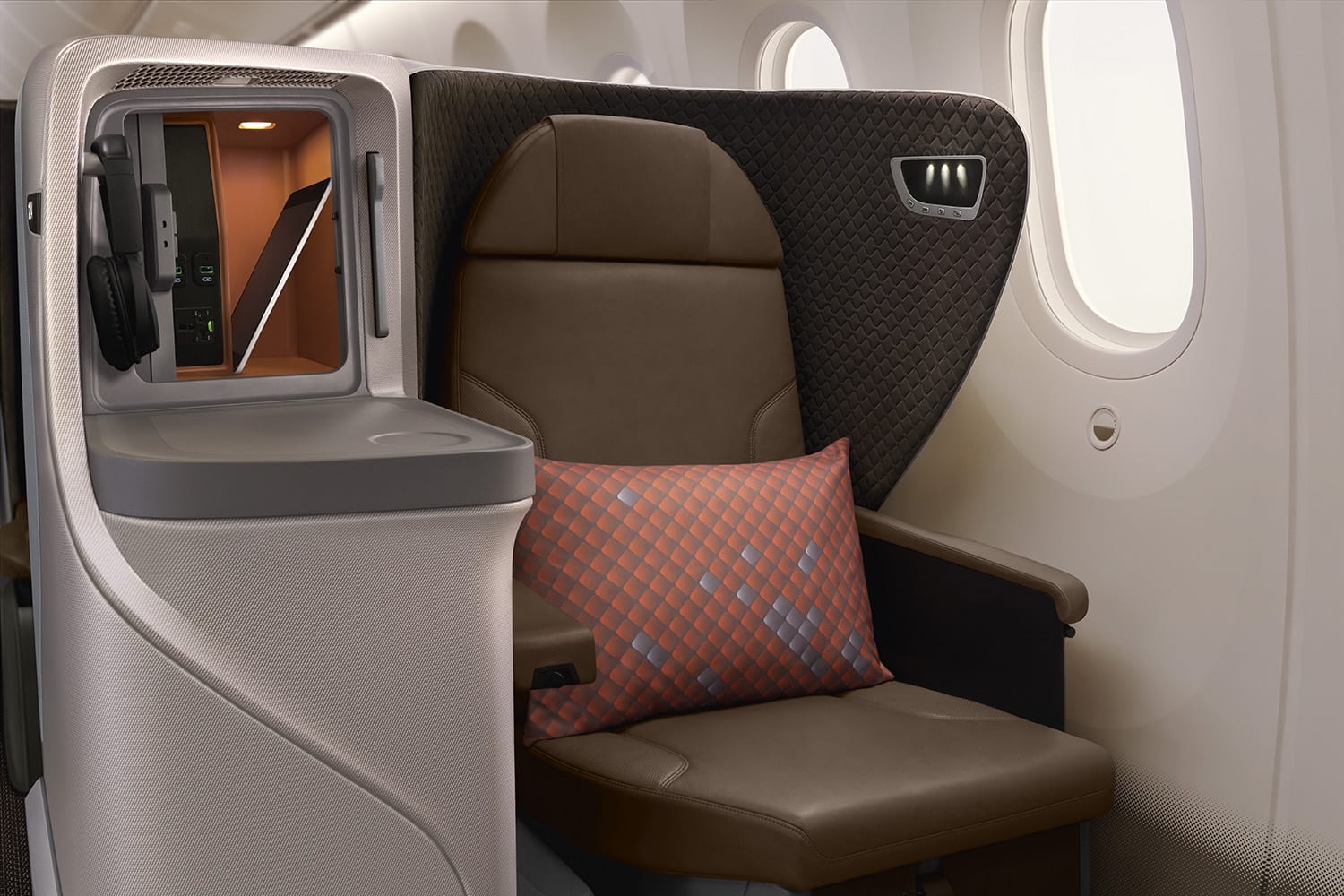 alcantara singapore airlines business class rivestimento