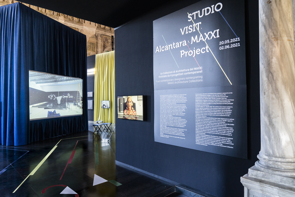 Studio Visit. Alcantara-MAXXI-Projekt: eine Ausstellung, um 10 Jahre Zusammenarbeit mit dem MAXXI-Museum zu feiern