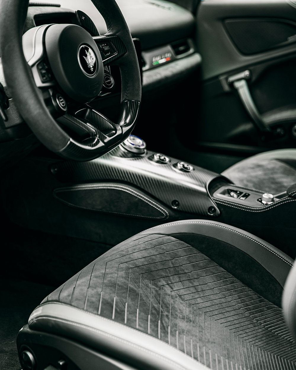 Maserati Choses Alcantara for the Interior of the New Maserati MC20