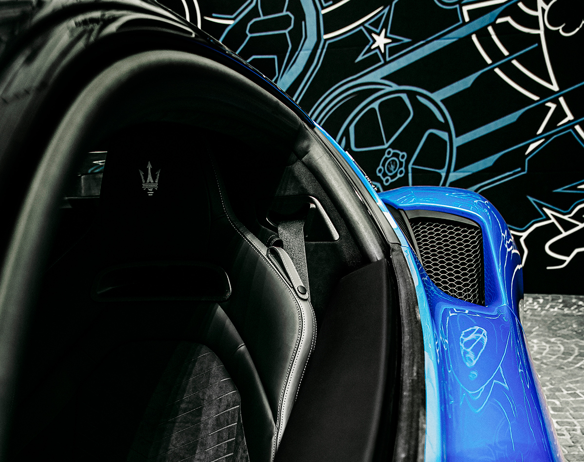 Maserati Choses Alcantara for the Interior of the New Maserati MC20