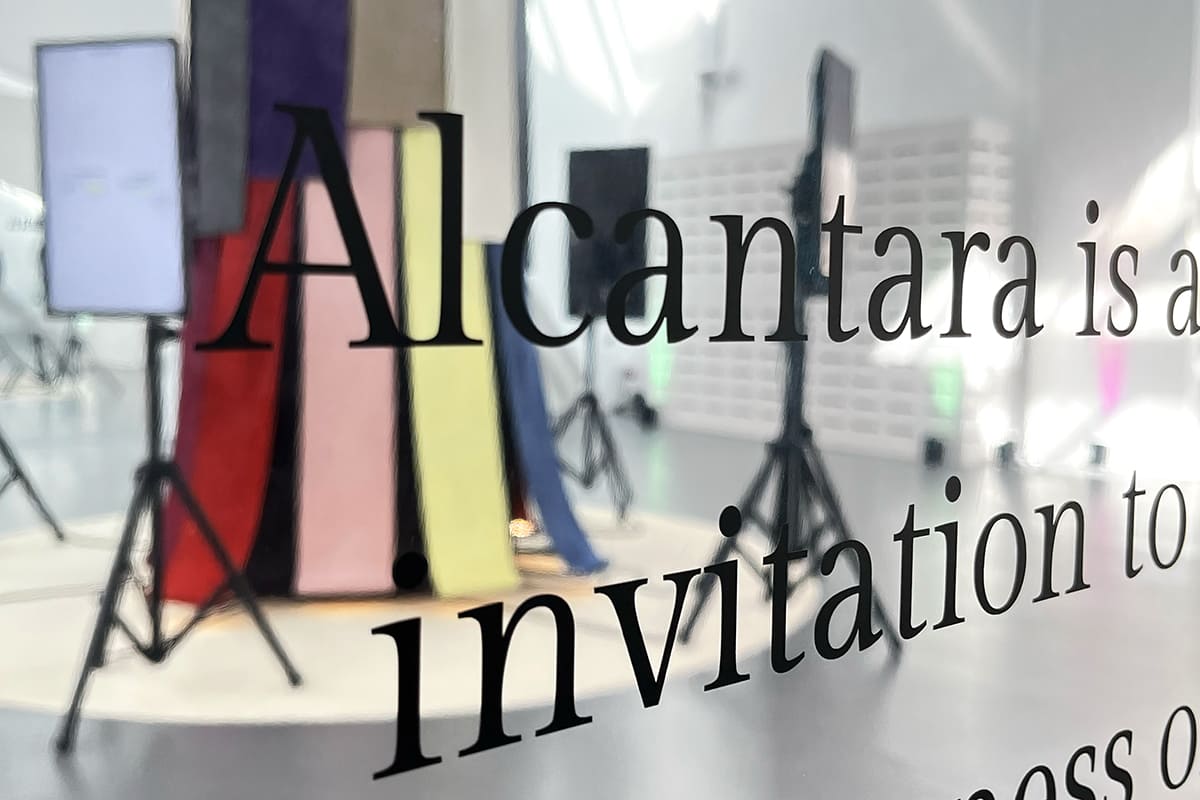 Through Alcantara. The Beauty of Innovation
