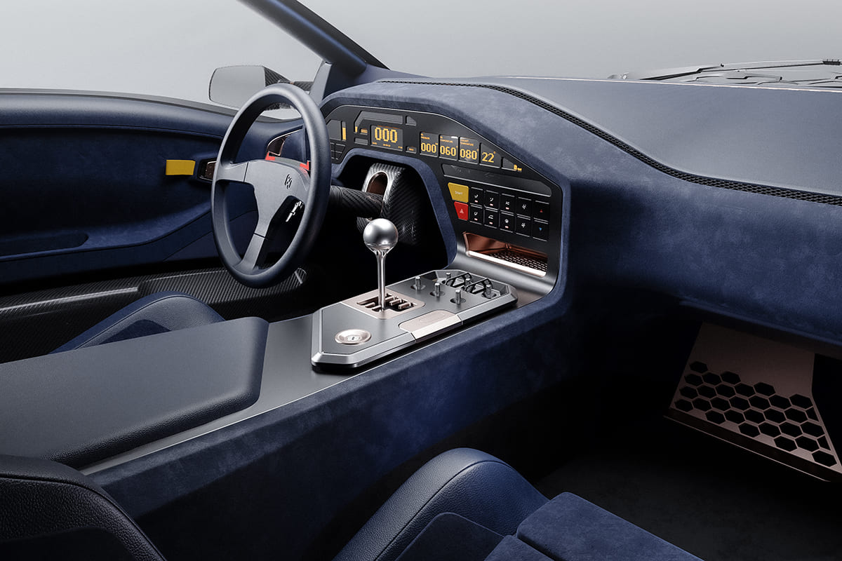 Alcantara veste la concept car Eccentrica