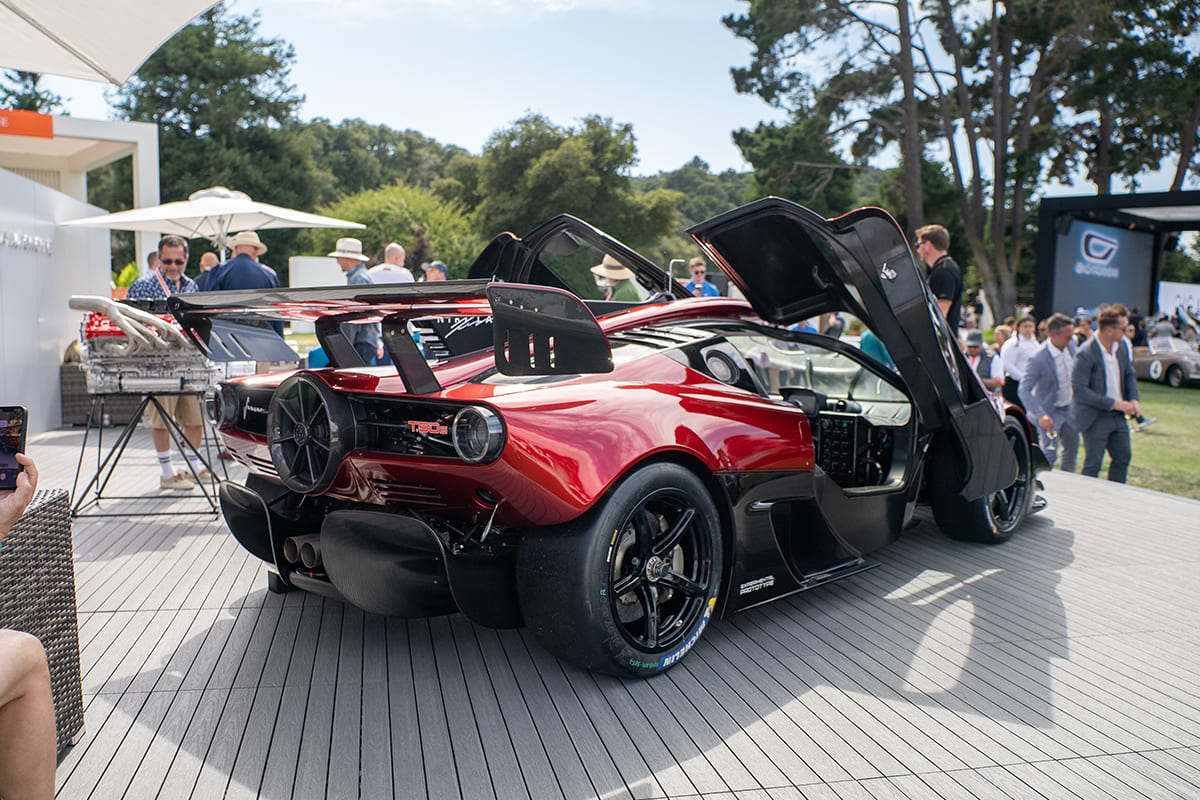 Alcantara at Monterey Car Week 2023